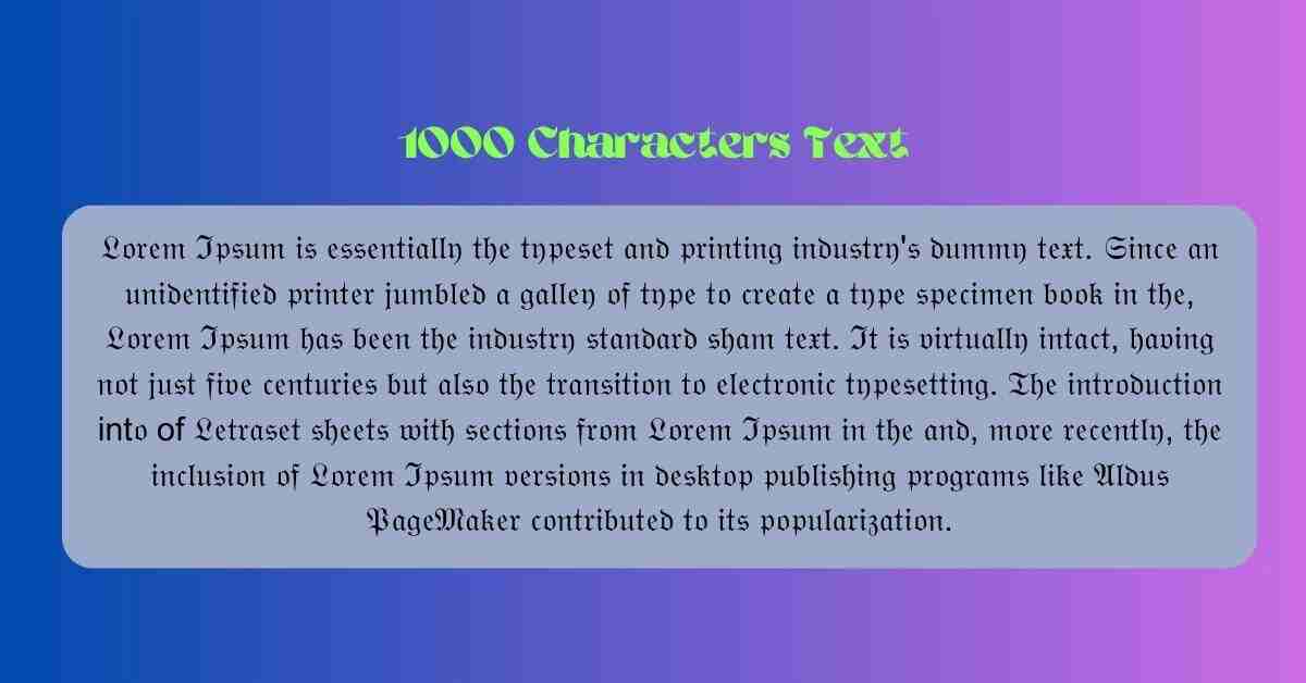 The Lorem Ipsum Phenomenon: Exploring Its Impact